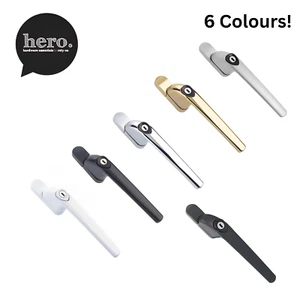 UPVC Window Handle Espag Upvc Key Locking Double Glazing 40mm Spindle MILA - Picture 1 of 16