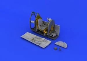 Eduard Brassin Spitfire Mk. (VIII) Pozzetto Strumenti 1:48 Interior Kit Modello - Foto 1 di 4
