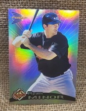 1999 Pacific Prism Ryan Minor RC Baseball Card #18 Orioles A9