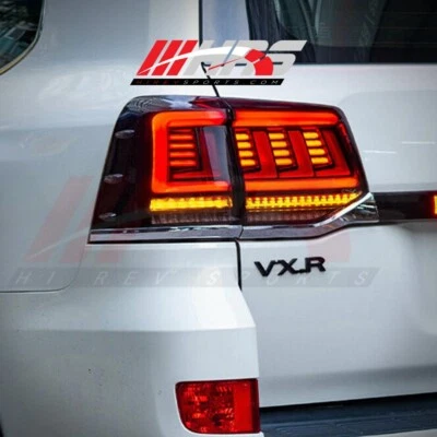 Luces traseras LED V2 2016-20 Toyota Land Cruiser - por HRS - con animación Foto 1 de 4