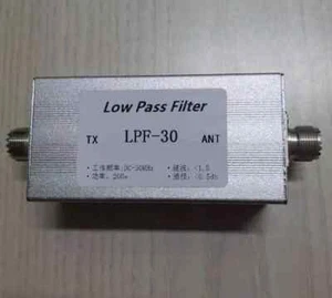 Krótkofalowy filtr dolnoprzepustowy DC-30MHz LPF-30 filtr dolnoprzepustowy M USB LPF 200W - Zdjęcie 1 z 4
