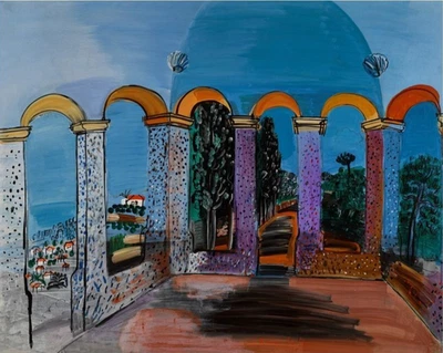 Raoul Dufy Vallauris : Archival Quality Giclée Art Print 1927 - Image 1 of 2