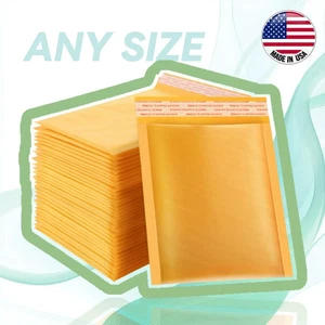 7.25X11  #1 BUBBLE MAILERS MAILING SHIP PADDED BAGS SELFSEAL ENVELOPES 50PCS - Picture 1 of 4