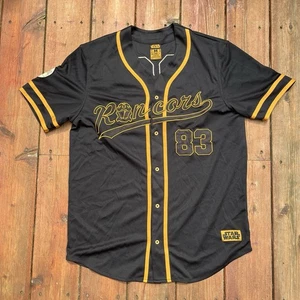 Star Wars Tatooine Rancors #83 Black Baseball Jersey Culturefly Exclusive Size M - Picture 1 of 9