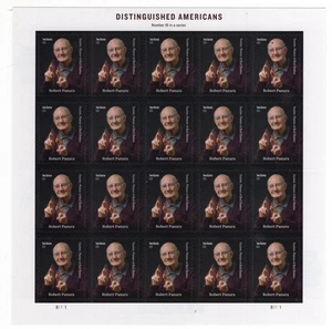 2017 Forever Two Ounce Robert Panara Full Sheet of 20 Scott #5191, Mint NH - Picture 1 of 1