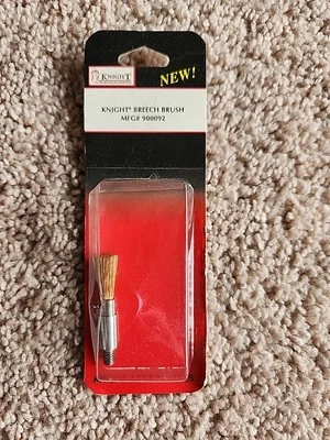 NUEVO Cepillo Knight Breech Limpieza Todos los Calibres Flintlock Percusión Bozal Cargador Foto 1 de 3