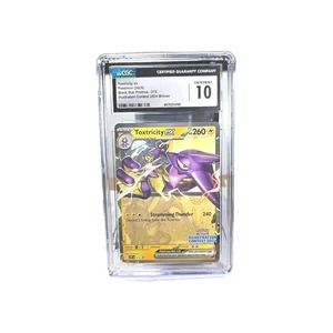 CGC 10 GEM MINT Toxtricity ex Illustration Contest 2024 Black Star Promo Pokémon - Picture 1 of 3