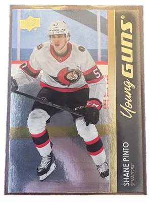 2021-22 Upper Deck Series  1 Shane Pinto Young Guns Jumbo 246 - Image 1 of 2