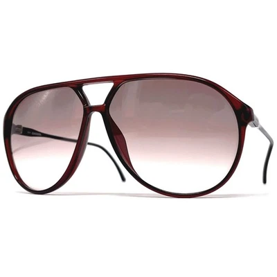 NOS vintage CARRERA 5425 " CASINO " sunglasses - W.Germany 1980's - Red / Pink - Photo 1/4