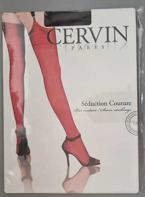 CERVIN RHT SEDUCTION COUTURE Stockings Nylons T4 Cappuccino - Bild 1 von 4