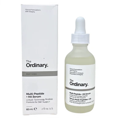 The Ordinary Multi-Peptide + Sérum de Ácido Hialurônico | Firmeza e Elasticidade - Imagem 1 de 3