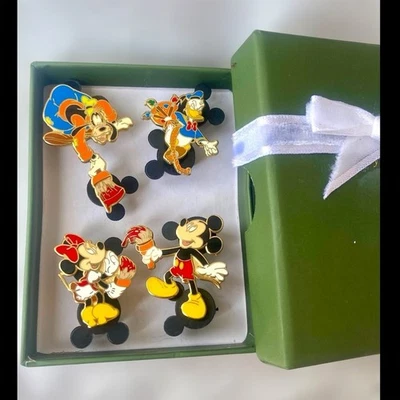 Disney 100 Years of Magic Trading Pins Gift Set Mickey Minnie Goofy Donald - Image 1 of 4