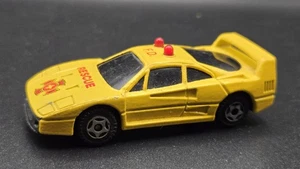 1989 Soma Ferrari F.D Rescue Car Yellow China - Picture 1 of 9