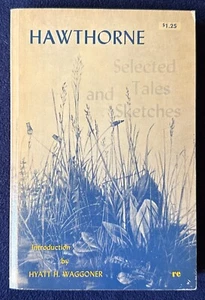 Vintage Paperback: HAWTHORNE: Tales and Sketches, Waggoner, intro. / Holt: 1965 - Imagen 1 de 5
