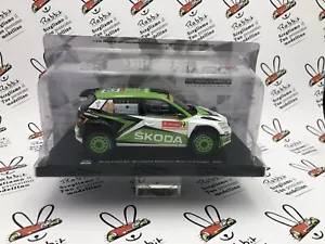 DIE CAST " SKODA FABIA R5 RAVANPERA RALLY PORTUGAL 2019 " SCALA 1/24 - Foto 1 di 3