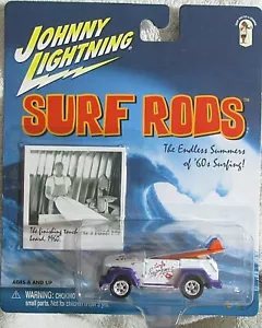 Barre da surf Johnny Lightning VW Volkswagen Thing Surfin' Supremes tavole da surf nuove con etichette - Foto 1 di 2