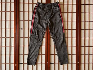 Burnside Gray Pull On Jogger Pant Boys Size Small w Pockets Tapered w Drawstring - Picture 1 of 7