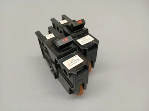 Lot of 2 - 15A Federal Pacific FPE 15 Amp Stab-Lok Single Pole Circuit Breaker - Picture 1 of 4