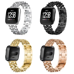 For Fitbit Versa Lite & Versa 2 Stainless Steel Band Strap Smart Watch Bracelet - Picture 1 of 16