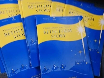 20 Minute MiniMusical Contata A Simple Christmas series "Bethlehem Story" 12 Bks - Image 1 of 4