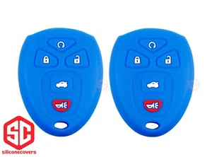 2x New KeyFob Remote Fobik Silicone Cover Fit / For Select GM Vehicles - Bild 1 von 2