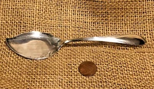 Antique Edwardian Frank M Whiting Yankee Clipper Sterling Silver Jelly Spoon - Picture 1 of 9