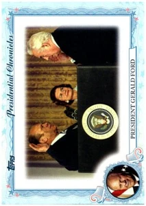 2015 Topps Archives #PC-GF Gerald Ford - Presidential Chronicles ¡Envío gratuito! - Imagen 1 de 2