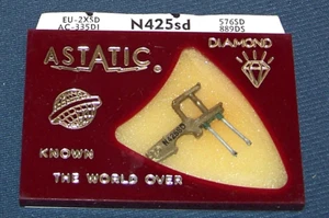 PHONOGRAPH RECORD PLAYER NEEDLE Astatic N425-sd for Euphonics U8 U9 U10 254 256 - Picture 1 of 3
