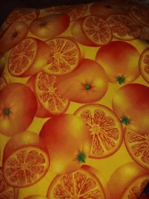 Tela de coser/colcha 100 % algodón Timeless Treasures nueva de 1 yarda. Naranjas Foto 1 de 2