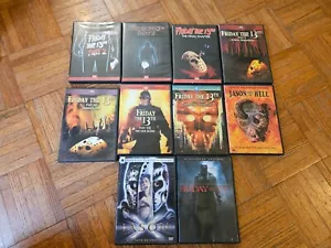 Friday the 13th DVD Lot Part 2 - 11 All Work All have been tested! - Foto 1 di 1