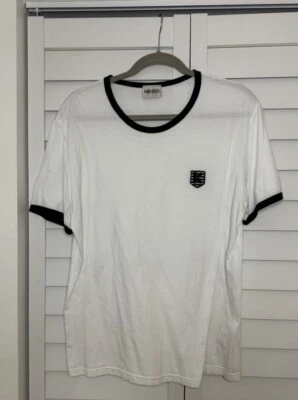 Kenzo  Cotton T-Shirt Sweatshirt K Man White Sz XL  ( US Size M) - Image 1 of 3