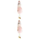  2 PCS Angel Doll Hanging Ornament Christmas Decoration Tree Pendants Girl Baby