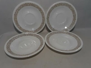 Juego de 4 Platillos Taza Café Corelle WOODLAND BROWN - Imagen 1 de 6