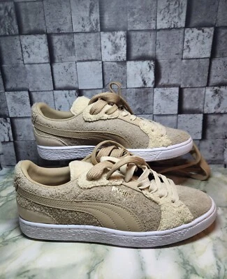 NEW.. PUMA Court Cunning Suede High Safari Women's Size 9.5   ( 383999-01 ) - Image 1 of 4
