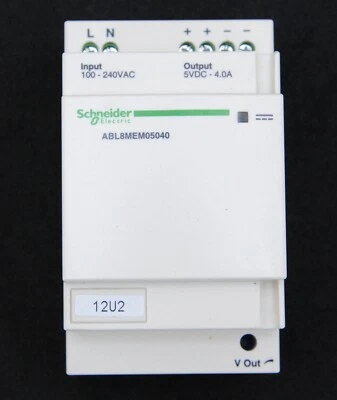Alimentation électrique de compteur 5v DC 4A SCHNEIDER ABL8MEM05040 ( TK109 ) - Photo 1/4