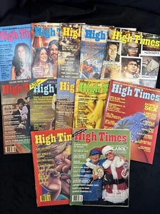 Lot 12 High Times Magazin alle 1978 schön diese sehen ungelesen ungeöffnet RAR!! - Bild 1 von 24