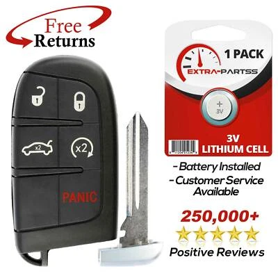 For 2011 2012 2013 2014 ~ Dodge Charger Keyless Entry Smart Remote Car Key Fob Foto 1 de 4