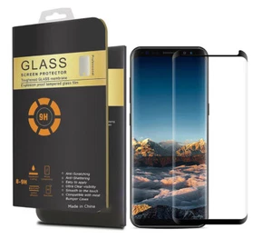 Für Samsung Galaxy S8 S9 Plus Hartglas 3D Hülle Freundliche Displayschutzfolie - Bild 1 von 9