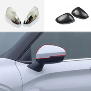 Cubierta protectora de espejo retrovisor lateral cromado para Mitsubishi Outlander 2022-2023 - Imagen 1 de 7