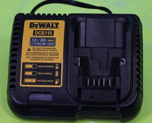 Dewalt RAPID DCB115 Genuine 12-20V MAX FAST Battery Charger(Battery Not Included - Picture 1 of 2