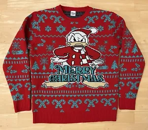 XL 43" inch chest Disney Donald Duck Ugly Christmas Pullover Sweater - Bild 1 von 7