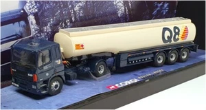 Corgi 1/50 Scale Diecast 75301 - DAF Tanker Truck (Q8) Blue/White - Picture 1 of 6