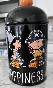 Peanuts Snoopy & Friends Keksglas Kanister Trick or Leckerbissen Keramik Neu - Bild 1 von 6