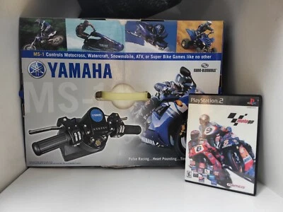 MOTOGP  & YAMAHA MOTOCROSS CONTROLLER FOR PS2 PLAYSTATION 2 #D43 - Image 1 of 4