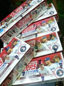 2022 Topps Factory baseball 6 HOBBY Set LOT - 1/2 case TOPPS HOBBY Sets - Picture 1 of 4