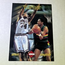 1996 Collectors Edge Time Warp TW2 Ray Allen/ Alex English. AUO846/1000 HoF