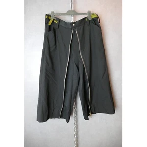 Comme des Garcons Ganryu Zip Skirt Shorts Convertible Avant Garde Black 34 - Picture 1 of 14