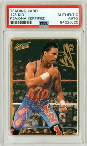 Action Packed WWF 1994 123 Kid X-Pac Sean Waltman Rookie Card RC AUTO SIGNED PSA - Picture 1 of 2