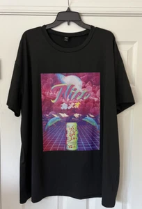 Arizona Green Tea short sleeves plus tee top 1XL by SHEIN w/ dolphins - Picture 1 of 7
