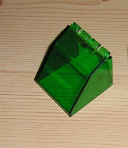Lego Windschutzscheibe Windscreen 4x4x3 2620 transparent grün 6977 6159 6150 (C1 - Bild 1 von 1